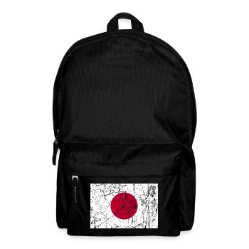 Japan Flagge Japan Fahne Flagge Flagge bandera - Rucksack - Schwarz - Vorne