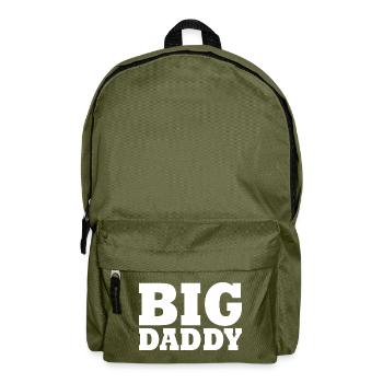 BIG DADDY - Backpack - olive green - Front