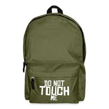 Ne me touchez pas ! - Sac à dos - vert olive - Devant