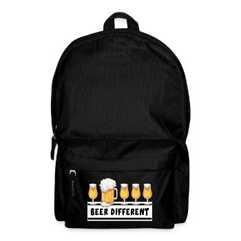 bière tente à bière toast « bière différente » - Sac à dos - noir - Devant