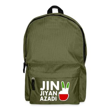 jin jiyan azadi - Backpack - olive green - Front