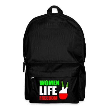 Women life freedom - Sac à dos - noir - Devant
