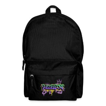 Düsseldorf Deutschland Graffiti Spray Sprayer - Rucksack - Schwarz - Vorne