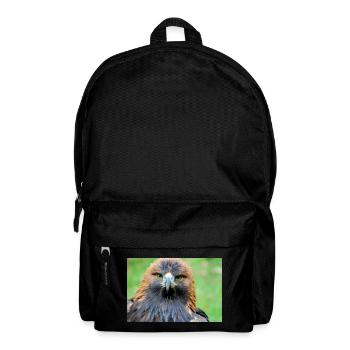 Vue d’aigle à la lumière du matin - Sac à dos - noir - Devant