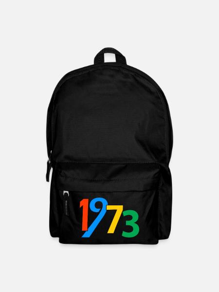 50e anniversaire 1973 50 ans Cadeaux pour hommes Femmes - Sac à dos - noir