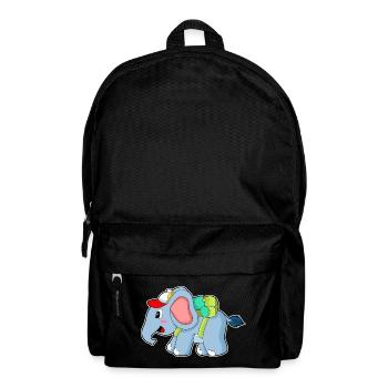 Elephant Student Backpack School - Backpack - black - Front