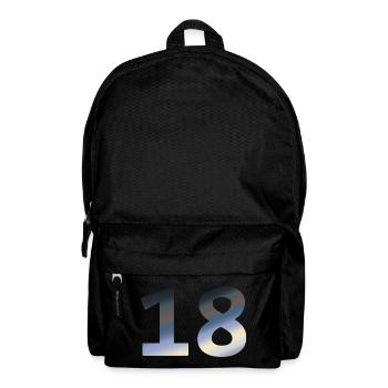 geburtstagsfeier, 18 farbverlauf tagesanbruch - Rucksack - Schwarz - Vorne