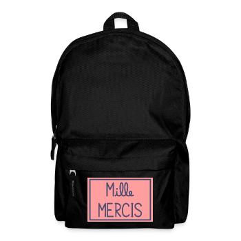 MERCI. MAÎTRESSE. MAÎTRE. MERCI MAÎTRESSE - Sac à dos - noir - Devant