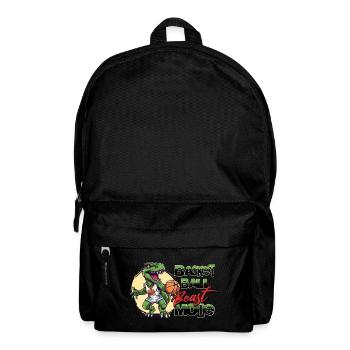 Basketball Dinosaure T-Rex Animal Player Cartoon - Sac à dos - noir - Devant