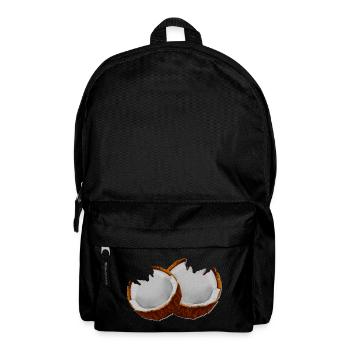 coole geburtstagsgeschenke, exotische nuss - Rucksack - Schwarz - Vorne