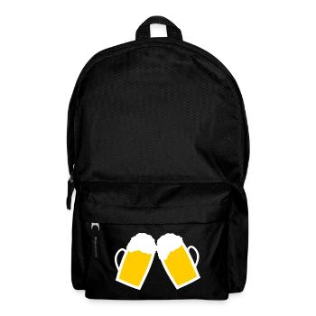 Beer Beer Glasses Father's Day Gift Dad - Backpack - black - Front