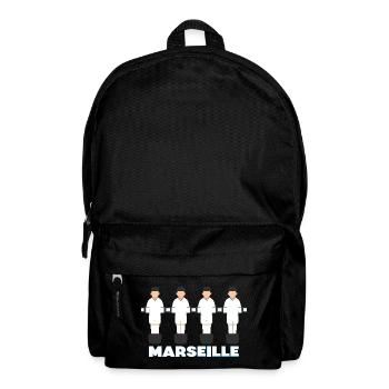 Marseille - Sac à dos - noir - Devant