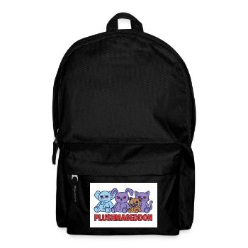 Plushmageddon - Rucksack - Schwarz - Vorne