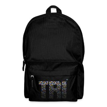 TRI - Triathlon stylish design - Backpack - black - Front