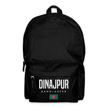 Dinajpur Bangladesh - Backpack - black - Front