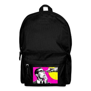 Retro Innovatives und surreales Denken - Rucksack - Schwarz - Vorne