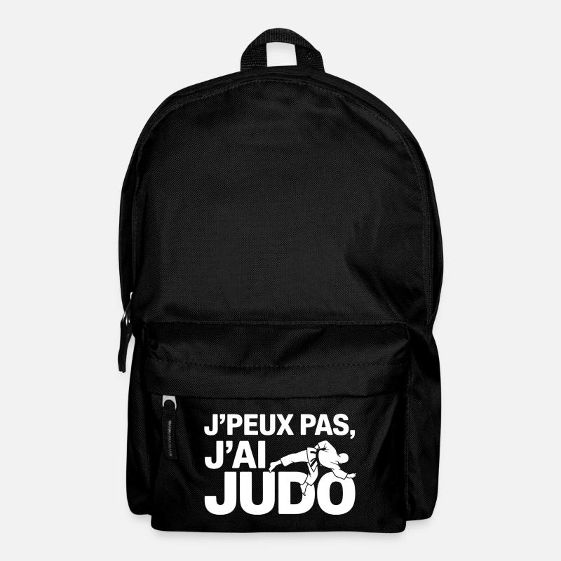 I can't, I have judo - Backpack - black
