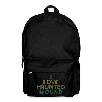 I Love Haunted Mound BF Chemise Rétro en détresse - Sac à dos - noir - Devant