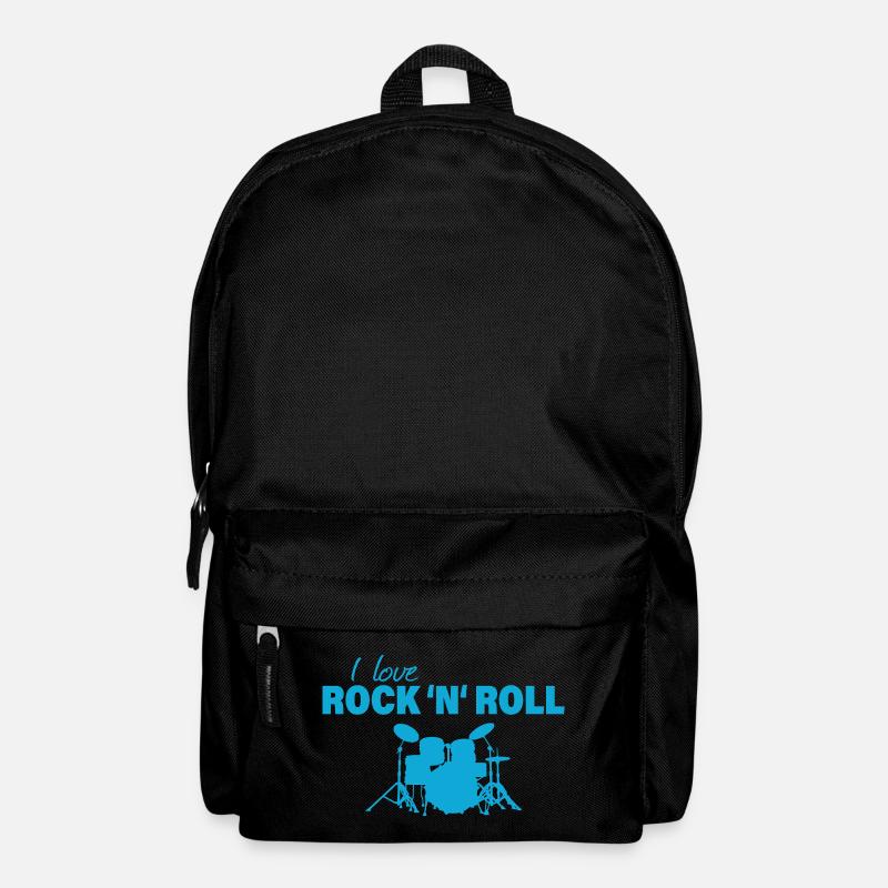 ROCK AND ROLL - Rucksack - Schwarz