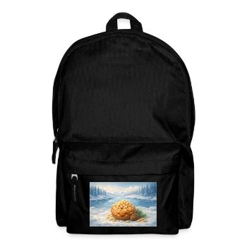 Pine nuts - Backpack - black - Front