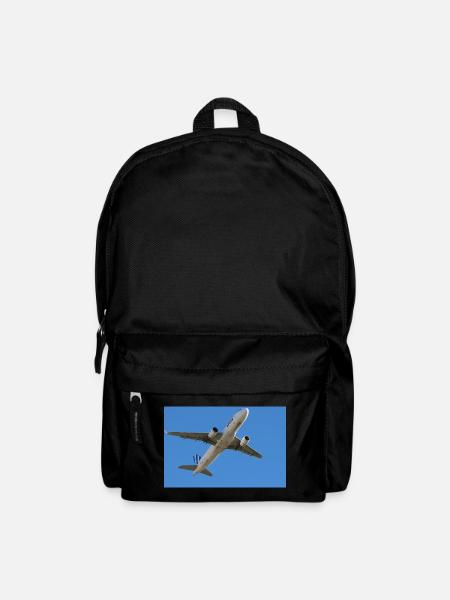 ab in den Urlaub - Rucksack - Schwarz