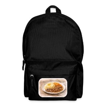 Hearty plate idyll - Backpack - black - Front