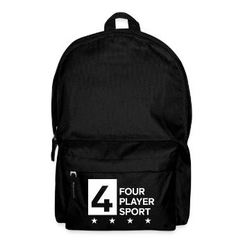 4 Four Player Sport Team Outfit Padel Tennis - Backpack - black - Front