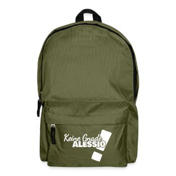 Spruch Alessio - Rucksack - Olivgrün - Vorne