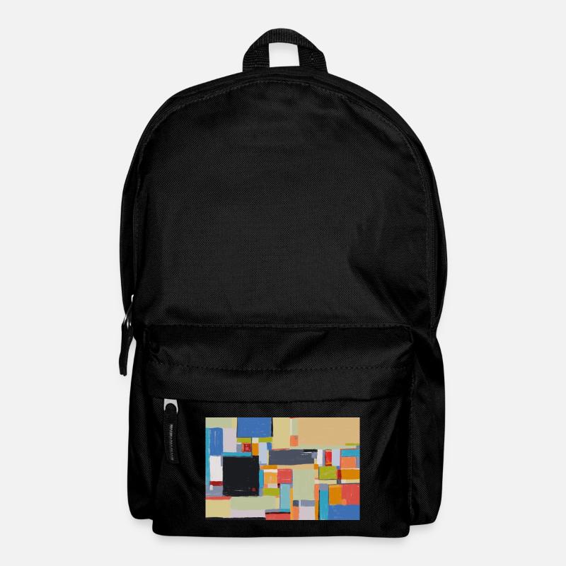 Boulevard auf dem Gehweg - Rucksack - Schwarz