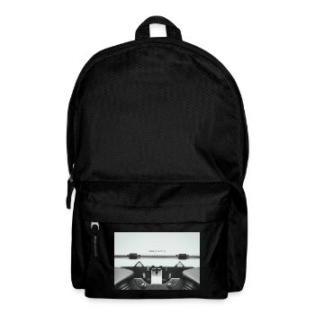 Create Your Story Vintage Typewriter Design - Backpack - black - Front