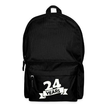 24_years - Backpack - black - Front