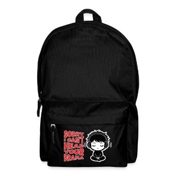 Anti-Drama Casque Audio Manga Relatable - Sac à dos - noir - Devant