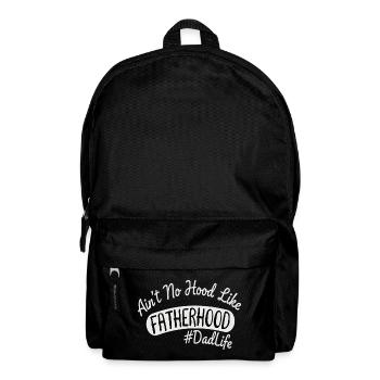 Vater Spruch DadLife Fatherhood - Backpack - black - Front