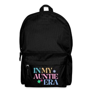 In my Auntie Era Shirt - Retro Gift Aunt - Backpack - black - Front