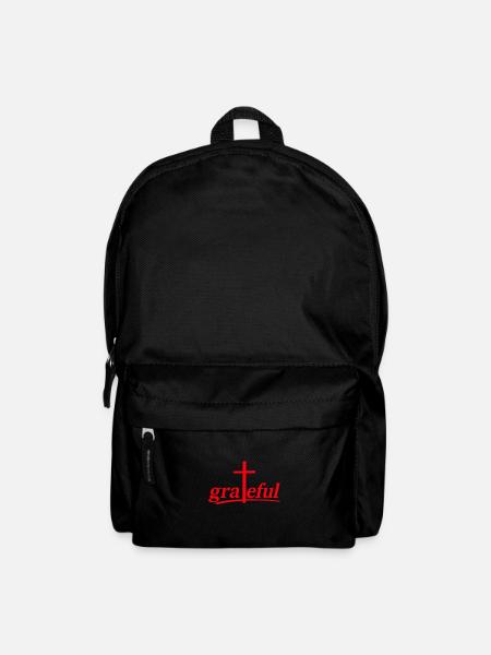 NEU – Dankbar für Gnade auf Gnade. - Rucksack - Schwarz