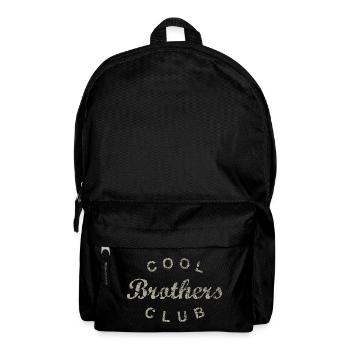 Cool Brothers Club Bruder Geschenk - Rucksack - Schwarz - Vorne