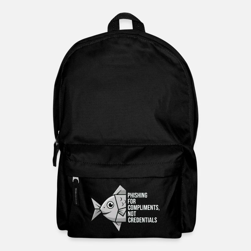 Phishing for Compliments Cyber Security - Rucksack - Schwarz