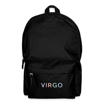 Pastel Virgo Gradient-Schriftart - Rucksack - Schwarz - Vorne