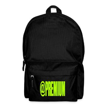Premium @Symbool Neon Bold - Backpack - black - Front