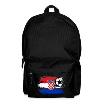 Kroatien Flagge - Rucksack - Schwarz - Vorne