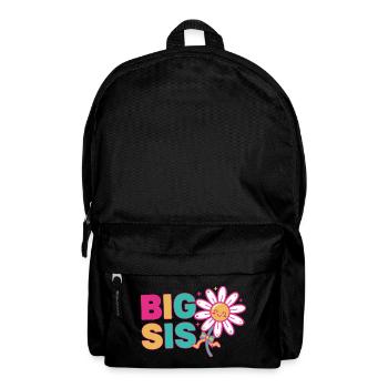 Geschlechterenthüllung BIG SIS Big Sister Babyparty - Rucksack - Schwarz - Vorne