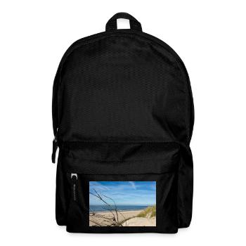 Dänische Nordsee-Idylle: Strand von Søndervig - Rucksack - Schwarz - Vorne