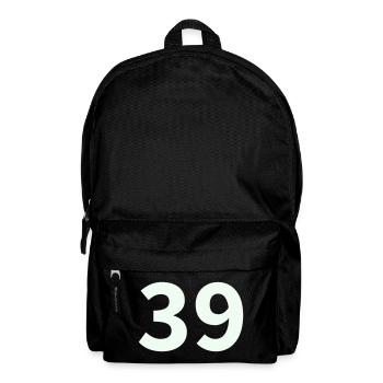 39- - Rucksack - Schwarz - Vorne