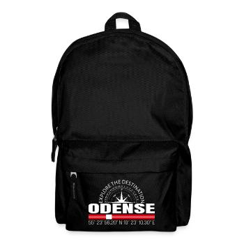 Odense - Rucksack - Schwarz - Vorne