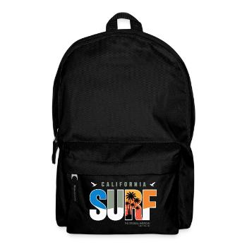 Surf Californie Palm Sunset - Sac à dos - noir - Devant