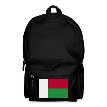 Madagaskar-Flagge - Rucksack - Schwarz - Vorne