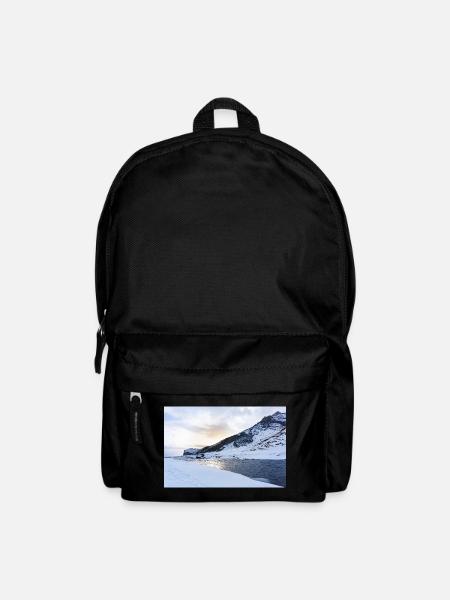 Iceland Winter Landscape - Rucksack - Schwarz