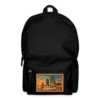 MEINE STADT - Rucksack - Schwarz - Vorne