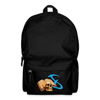 Schädelbuch Runenmystik - Rucksack - Schwarz - Vorne
