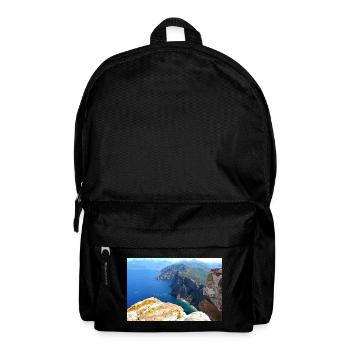 Fantastische Felsenküste auf Korsika - Rucksack - Schwarz - Vorne
